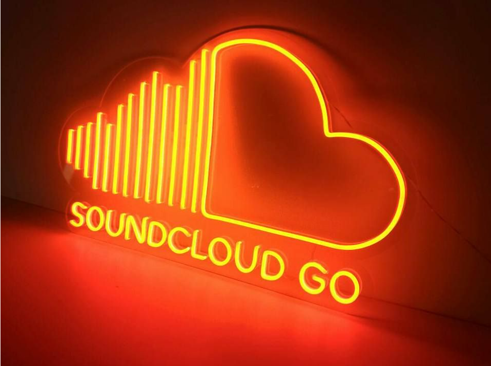 LED Neon Sign Soundcloud