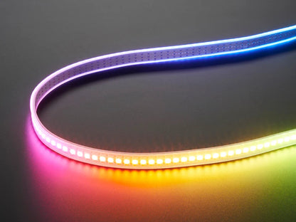 144 LED/m RGBIC Pixel Led Strip Light White PCB IP67