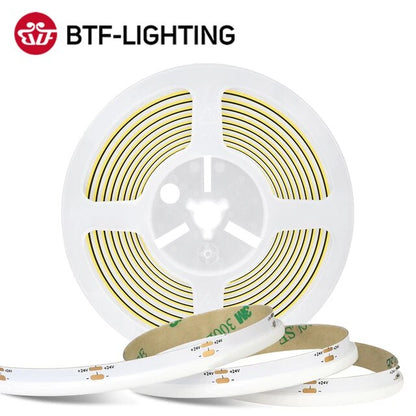 COB LED Strip Side View NW 24vDC RA90 480 Led/m 5m/Roll