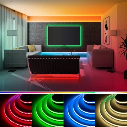 RGBW COB LED Strip Light 12v