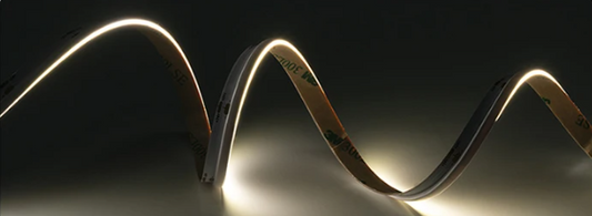 COB LED Strip Side View NW 24vDC RA90 480 Led/m 5m/Roll