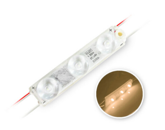 MODULE 3 LED 1.08W 24vDC 3000K IP67