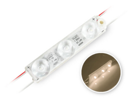 MODULE 3 LED 1.08W 24vDC 4000K IP67