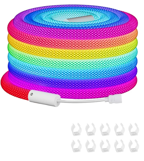 Neon 360 LED Strip 5vDC WS2811 RGB IC Smart Pixel Addressable Tape 14w/m 50 Leds/m IP67