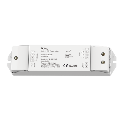 V3-L 3 in 1 LED Controller 3ch 18A