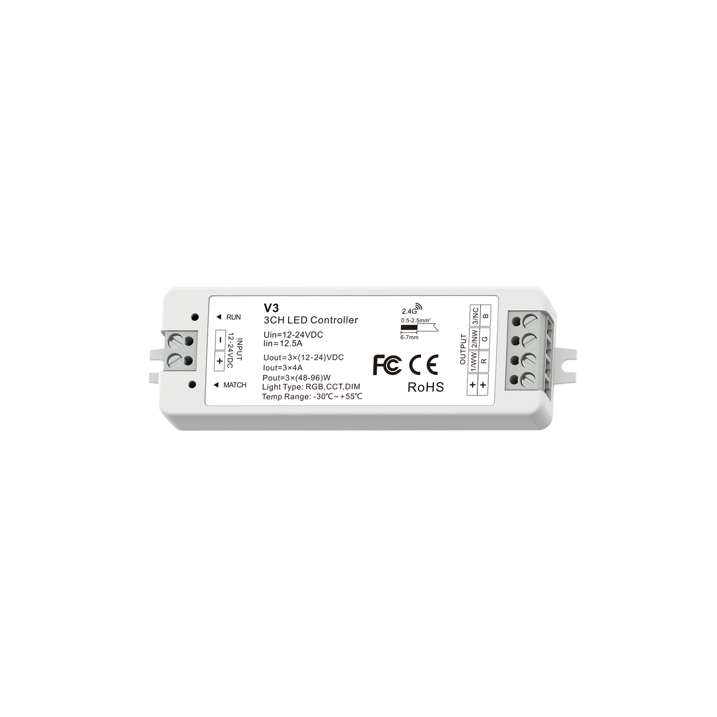 V3 3CH LED Controller 12.5A