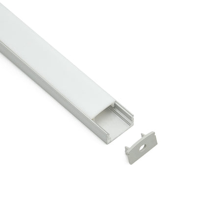 EX002-2m Aluminium Profile with diffuser