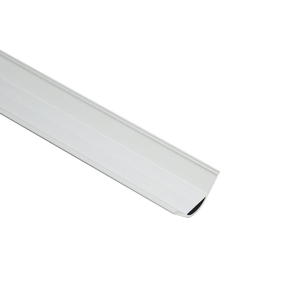 AL-005 2m 16x16 Corner Style Aluminium Extrusion with Square Opal Diffuser