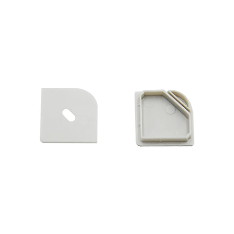 AL-005 2m 16x16 Corner Style Aluminium Extrusion with Square Opal Diff ...